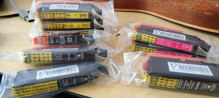 Inktpatronen Canon CLI 551XL en PGI 550XL, Computers en Software, Printerbenodigdheden, Ophalen of Verzenden