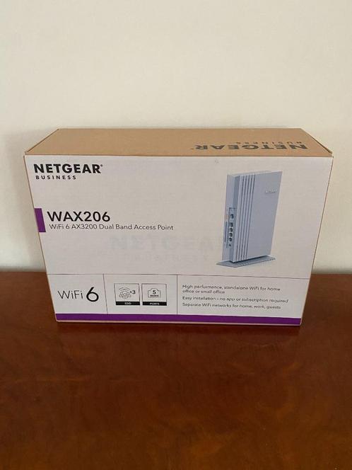 point d'accès - Netgear WAX206 - amplificateur réseau wifi, Informatique & Logiciels, Amplificateurs wifi, Neuf, Enlèvement ou Envoi