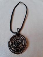 Collier avec pendentif spirale, Bijoux, Sacs & Beauté, Avec pendentif, Enlèvement ou Envoi, Neuf
