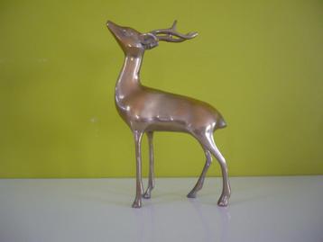 Vintage messing Bambi / hert / ree beschikbaar voor biedingen
