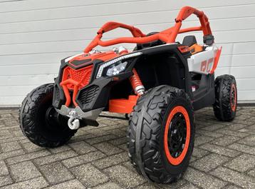 Kinder Auto CAN-AM Maverick buggy 24V 2 pers RC - MP4 NIEUW beschikbaar voor biedingen