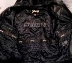 VESTE SCOOT CUIR noir VACHETTE  AVEC CAPUCHE, Ophalen, Maat 52/54 (L), Zwart, Zo goed als nieuw