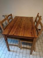 Table à manger et 4 Chaise Ikea, Utilisé, Enlèvement ou Envoi