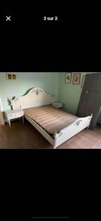 Ancien lit, Huis en Inrichting, Slaapkamer | Complete slaapkamers, Ophalen, Gebruikt