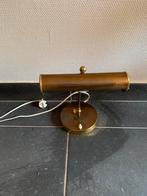 Antieke koperen bureaulamp werkt perfect, Antiek en Kunst, Ophalen of Verzenden