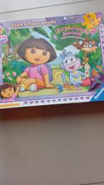 grote dora vloerpuzzel 24 stukken 3+, Kinderen en Baby's, Speelgoed | Kinderpuzzels, Ophalen of Verzenden, 10 tot 50 stukjes, Zo goed als nieuw