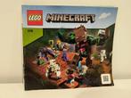 Lego minecraft 21176, Kinderen en Baby's, Speelgoed | Duplo en Lego, Ophalen, Zo goed als nieuw, Complete set, Lego