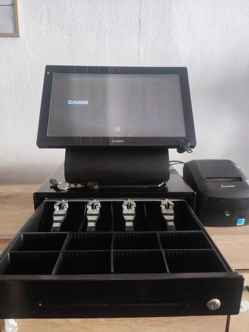 casio vr7000 koffer compleet in nieuwstaat., Zakelijke goederen, Kantoor en Winkelinrichting | Kassa's en Betaalsystemen, Ophalen