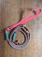 Kleurrijke hondenleiband - multi color riem - hondenriem, Enlèvement ou Envoi, Comme neuf, Laisse pour chien