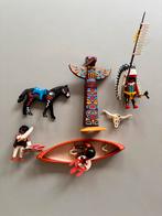 Playmobil indianenset, Ophalen of Verzenden, Zo goed als nieuw, Complete set