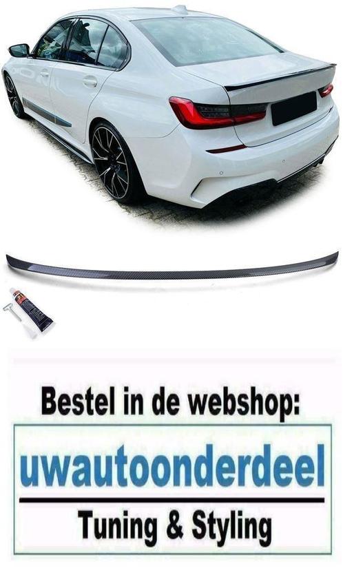 Kofferklep Spoiler Achterklep Carbon Look Voor Bmw 3 Serie G, Auto diversen, Tuning en Styling, Verzenden