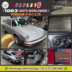 Porsche 911 2.7 S Silver Anniversary 1975 - N727, 128 kW, Carnet d'entretien, Achat, 2696 cm³