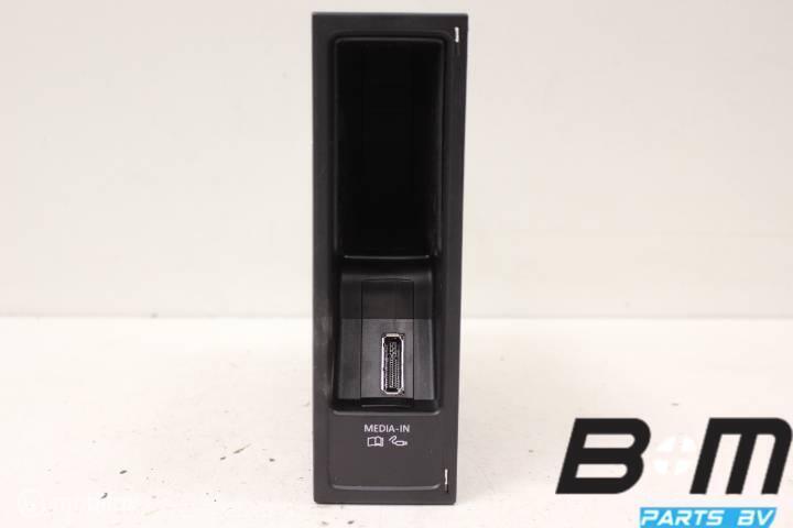 Media in module voor diverse VW 5N0035344D, Auto diversen, Autoradio's, Gebruikt
