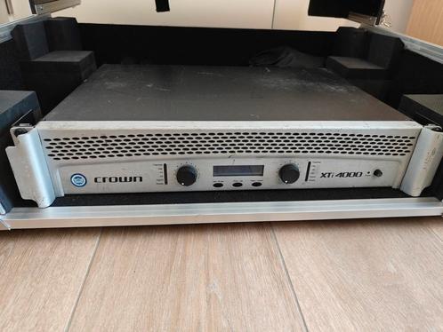 Crown XTI 4000 versterker 2x 650 Watt, Muziek en Instrumenten, Versterkers | Keyboard, Monitor en PA, Gebruikt, Overige typen