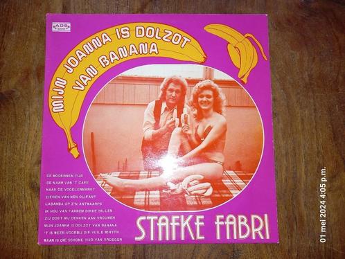 Stafke Fabri - Mijn Joanna is dolzot van banana - 1974, CD & DVD, Vinyles | Néerlandophone, Utilisé, Autres genres, 12 pouces