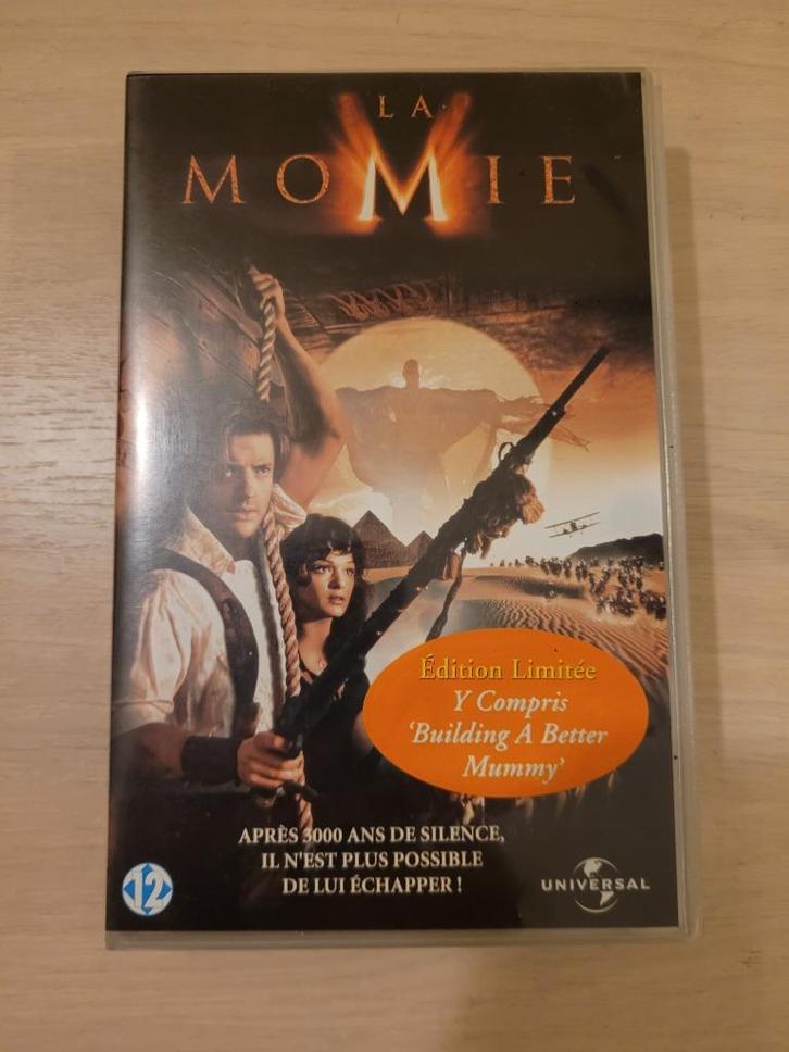 K7 vhs la momie, CD & DVD, VHS | Film, Comme neuf, Action et Aventure, Tous les âges, Enlèvement ou Envoi