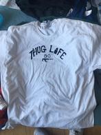T-shirt THUG LIFE XL, 2Pac, NLew, Ophalen of Verzenden, Nieuw, Maat 56/58 (XL), Wit
