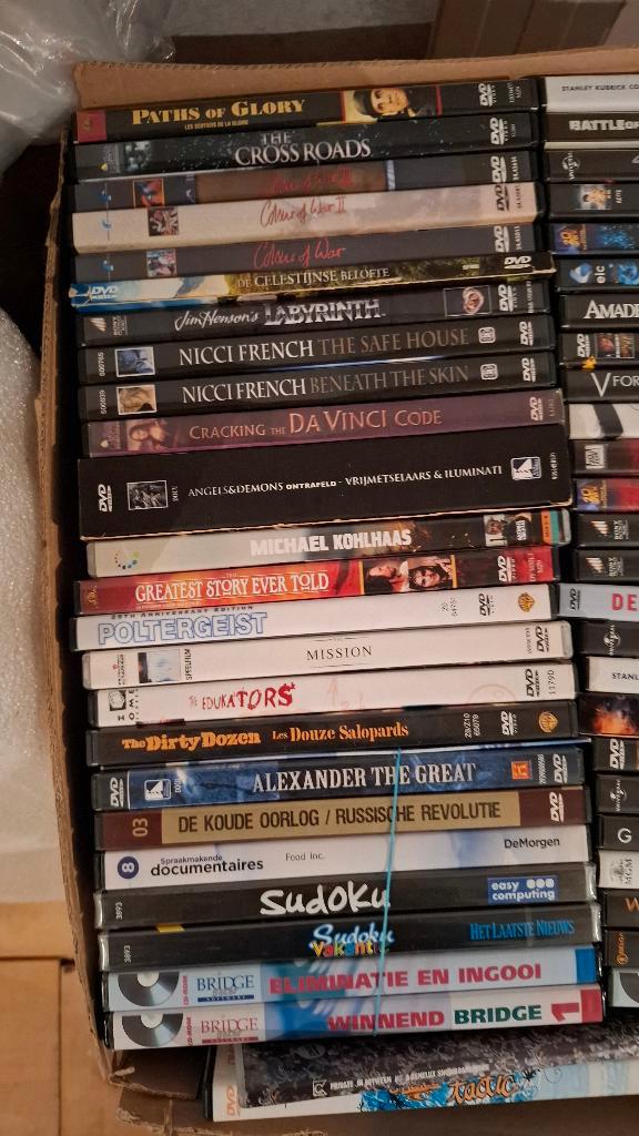 lot van dvd's - allerlei soorten, Cd's en Dvd's, Dvd's | Filmhuis, Zo goed als nieuw, Alle leeftijden, Ophalen