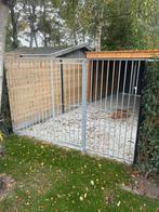 Hondenhok panelen + kunststof panelen, Ophalen, Zo goed als nieuw, Hondenhok