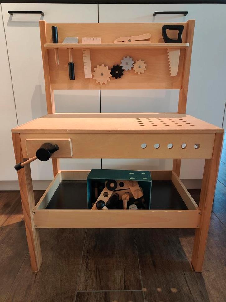 speelgoed werkbank Petite Amelie, Kinderen en Baby's, Speelgoed | Speeltafels, Gebruikt, Ophalen