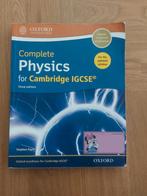 Oxford Complete Physics for Cambridge IGCSE Third Edition, Comme neuf, Enlèvement