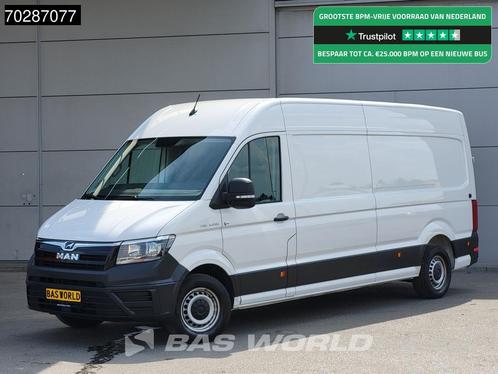 MAN TGE 3.140 L4H3 Trekhaak Airco Cruise Camera Parkeersenso, Auto's, Bestelwagens en Lichte vracht, Bedrijf, Te koop, Achteruitrijcamera