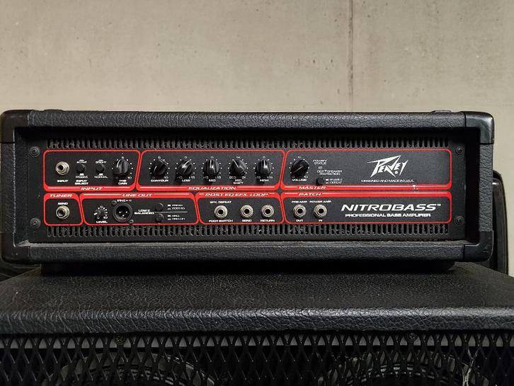 Peavey Nitrobass bass amp head, Musique & Instruments, Amplis | Basse & Guitare, Utilisé, Guitare basse, 100 watts ou plus, Enlèvement