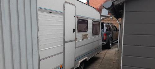 Caravan caravelair 426, Caravans en Kamperen, Caravans, Particulier, tot en met 5, 500 - 750 kg, Treinzit, Caravelair, Dwars-stapelbed
