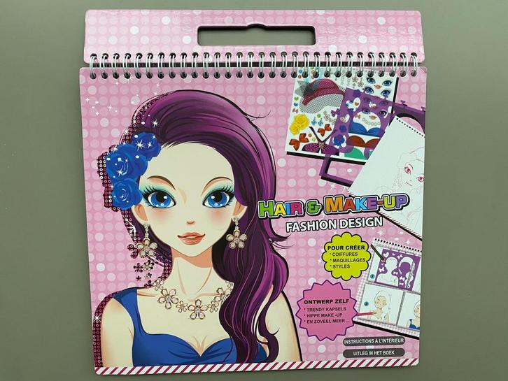 Livre « Coiffure et maquillage » NOUVEAU, Enfants & Bébés, Jouets | Éducatifs & Créatifs, Neuf, Bricolage, Enlèvement ou Envoi
