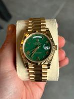 Rolex Day-Date 40 “money green”, Handtassen en Accessoires, Horloges | Heren, Nieuw, Ophalen of Verzenden, Rolex