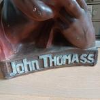 Gipsen buste van John Thomas uit de jaren 60., Verzamelen, Merken en Reclamevoorwerpen, Ophalen, Gebruikt
