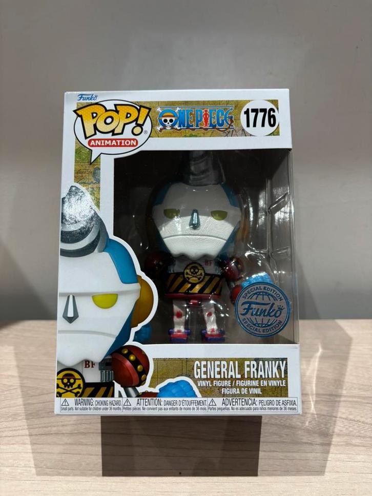 General Franky #1776 Funko Pop! One Piece, Verzamelen, Poppetjes en Figuurtjes, Zo goed als nieuw, Ophalen of Verzenden