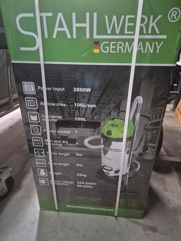 Stahlwerk 4 in 1 2800w 100 liter beschikbaar voor biedingen