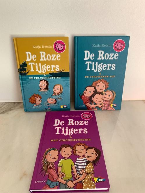 De Roze Tijgers - Katja Retsin, Livres, Livres pour enfants | Jeunesse | Moins de 10 ans, Utilisé, Enlèvement ou Envoi