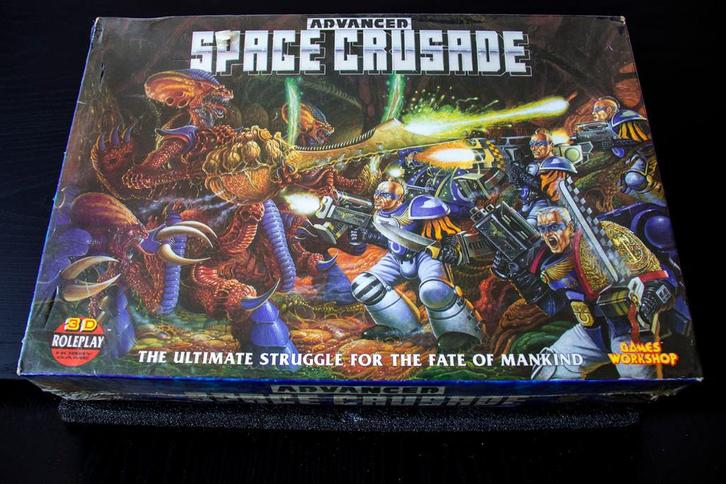 WH40K-Advanced Space Crusade (Games Workshop 1990) Sealed, Hobby en Vrije tijd, Wargaming, Zo goed als nieuw, Warhammer 40000