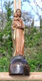 vierge en bois sculpté musicale ave maria, Ophalen of Verzenden