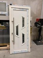 Nieuwe PVC inkomdeur topkwaliteit Kömmerling 100 cm x 221 cm, Neuf, Porte extérieure, Synthétique, Enlèvement