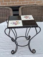 Ijzer tafeltje, Ophalen