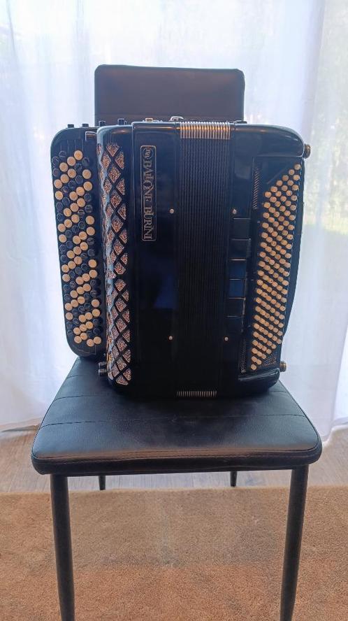 Accordéon Ballone Burini (Basses chrom.) (option flightcase), Muziek en Instrumenten, Accordeons, Gebruikt, Knopaccordeon, 120-bas