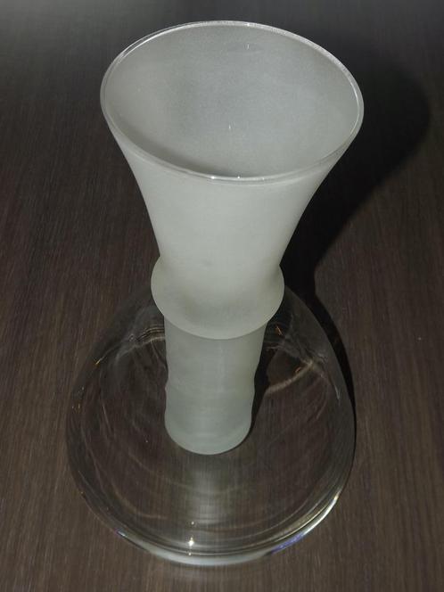 mooie vaas twee in één, Maison & Meubles, Accessoires pour la Maison | Vases, Utilisé, Autres couleurs, Moins de 50 cm, Verre