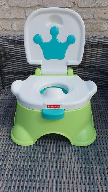 FISHER PRICE KONINLIJK POTJE. TOILETTRAINER. beschikbaar voor biedingen