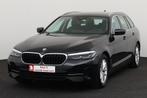 BMW 5 Serie 520 TOURING DA TOURING DA + GPS + LEDER + CAMERA, Automaat, Achterwielaandrijving, Euro 6, Zwart