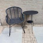 Balkonsetje , zwart, Tuin en Terras, Ophalen