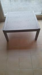 Salontafel gezandstraald, Huis en Inrichting, Ophalen, 50 tot 100 cm, Vierkant, 50 tot 100 cm