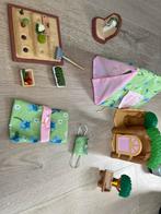 Sylvanian Families kampeerset, Kinderen en Baby's, Speelgoed | Poppenhuizen, Verzenden, Zo goed als nieuw, Accessoires
