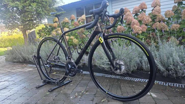 Scott Addict 10 Ultegra Disc Racefiets, Fietsen en Brommers, Fietsen | Dames | Sportfietsen en Toerfietsen, Zo goed als nieuw