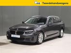 BMW 518   d touring, Auto's, Zwart, Bedrijf, 5 deurs, Zilver of Grijs