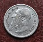 2 Frank  1904   Leopold ll, Zilver, Ophalen of Verzenden, Losse munt, Zilver