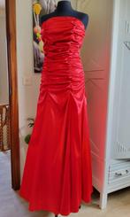 Belle belle robe rouge bustier sexy avec laçage neuve, Sous le genou, Envoi, Neuf, ANDERE