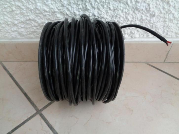 Câble audio 3 pôles: Masse, Rouge et Noir semi-rigide, Audio, Tv en Foto, Audiokabels en Televisiekabels, Nieuw, Luidsprekerkabel